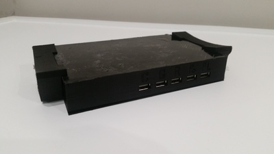 USB side of shell