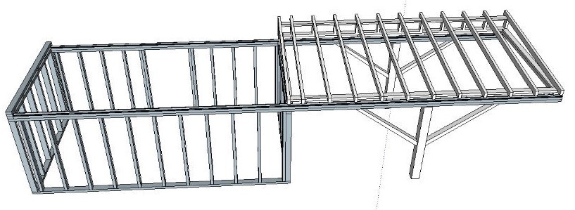 Prototype design roof open