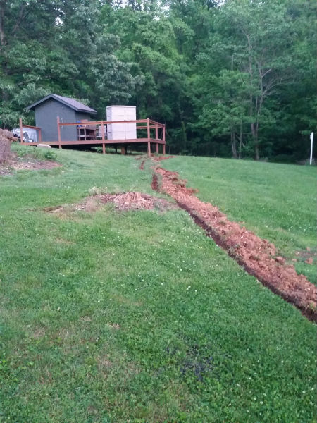 Trench section 3