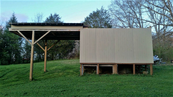 Side view roof open