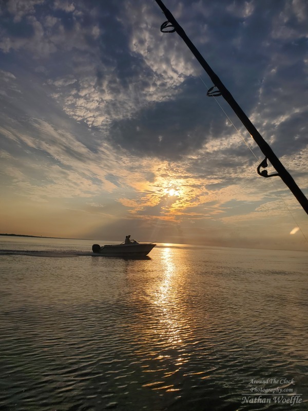 Boat sunrise