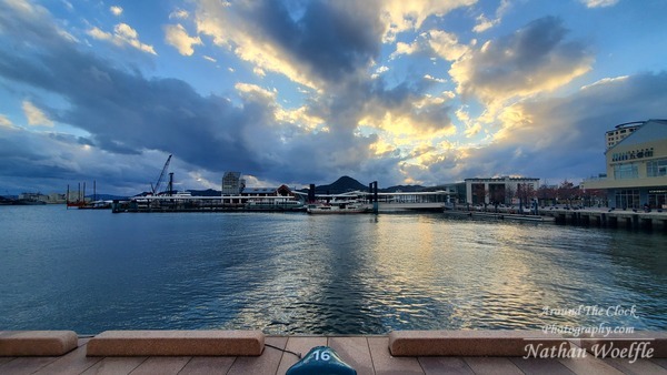 Sunset in Sasebo Japan