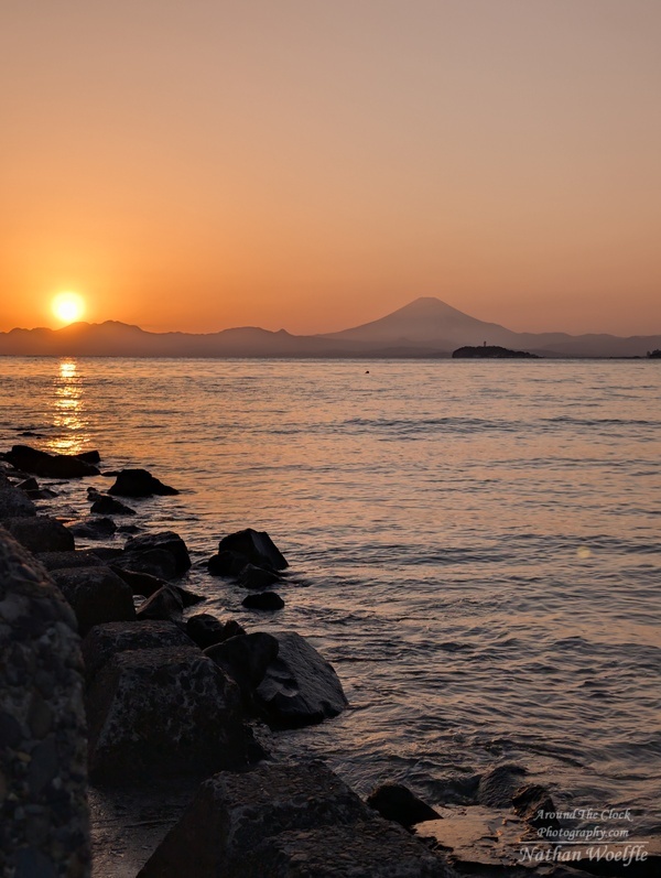 Mt Fuji sunset